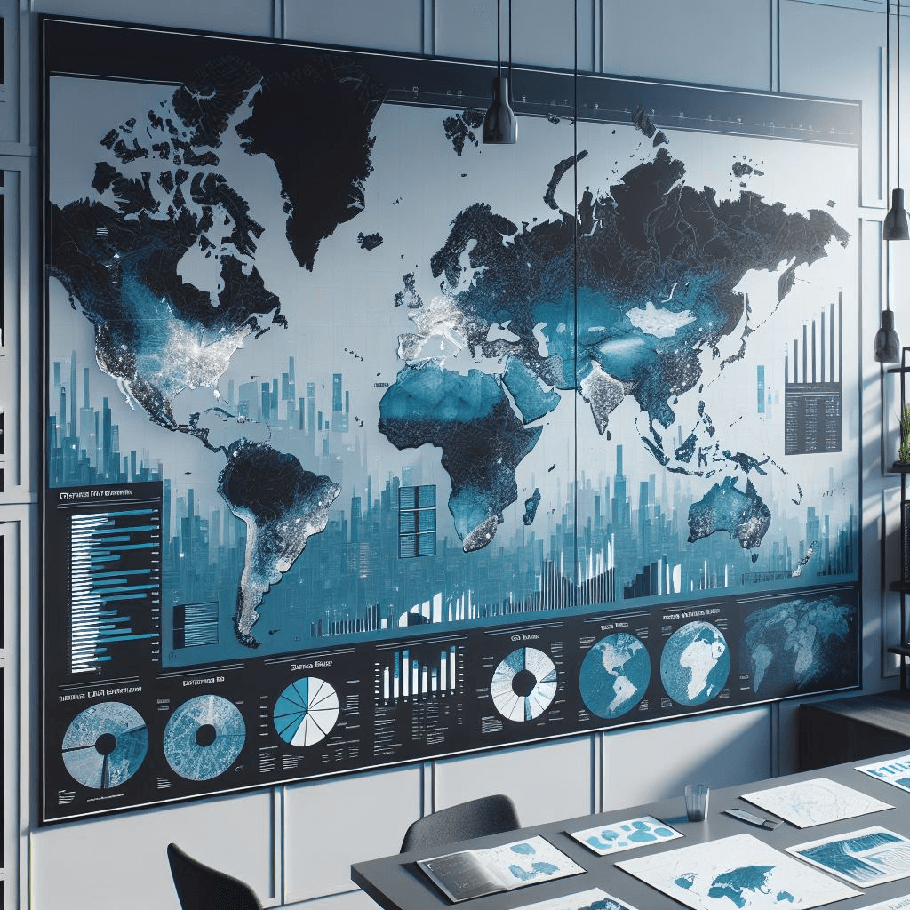 GIS mapping background